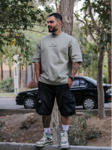 تيشرت مردانه مردانه آستين كوتاه دبل فيس Limit NIKE