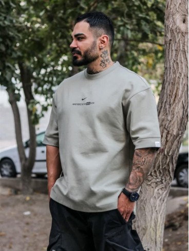 تيشرت مردانه مردانه آستين كوتاه دبل فيس Limit NIKE