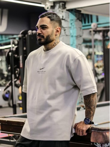 تيشرت مردانه مردانه آستين كوتاه دبل فيس Athletics NIKE