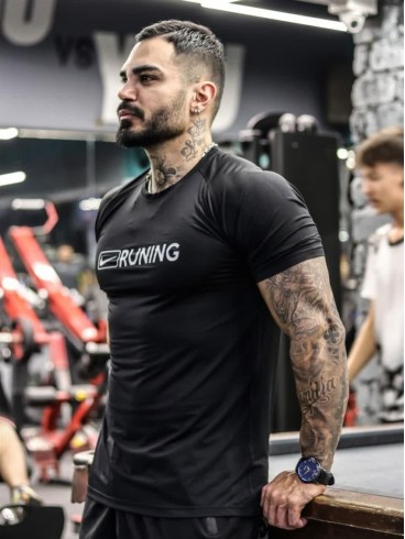 تيشرت مردانه مردانه آستين كوتاه Runing NIKE