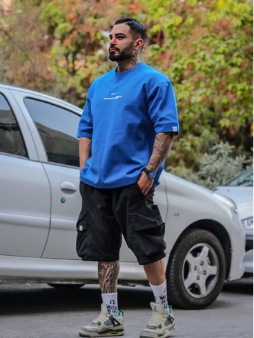 تيشرت مردانه مردانه آستين كوتاه دبل فيس Limit NIKE