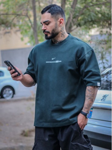 تيشرت مردانه مردانه آستين كوتاه دبل فيس Limit NIKE