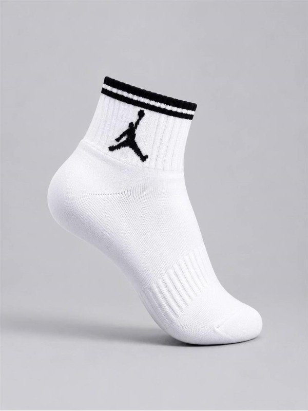 جوراب اسپرت نيم ساق خط دار JORDAN