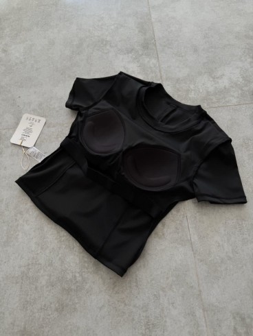 تيشرت زنانه زنانه استين كوتاه ليزا