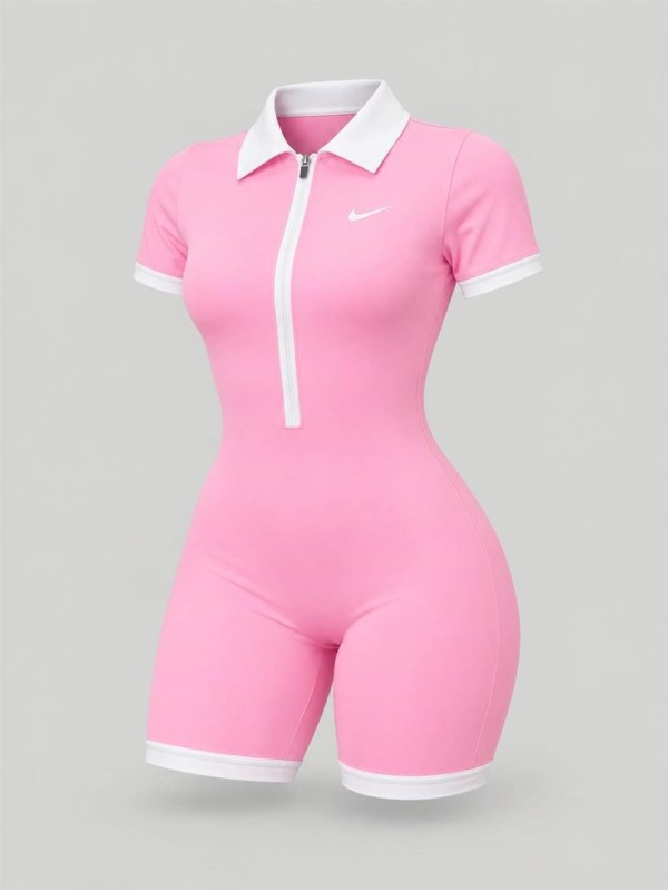 اورال ورزشي زنانه شورتك يقه دار NIKE