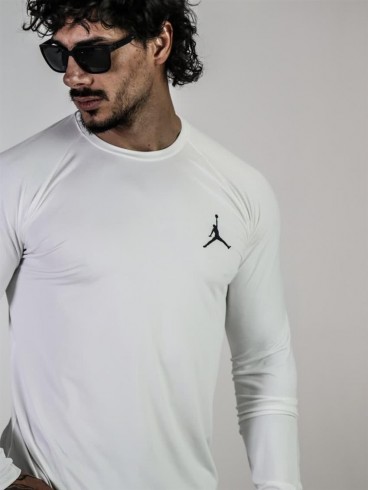 تيشرت مردانه مردانه آستين بلند پشت چاپ JORDAN