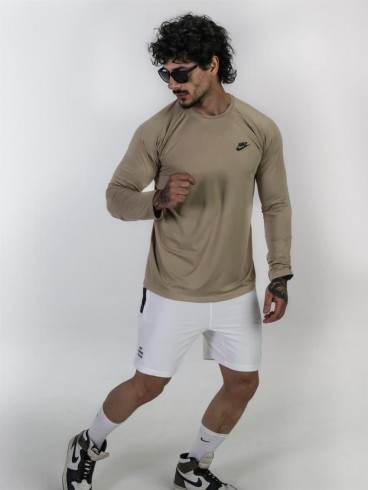 تيشرت مردانه مردانه آستين بلند پشت چاپ NIKE