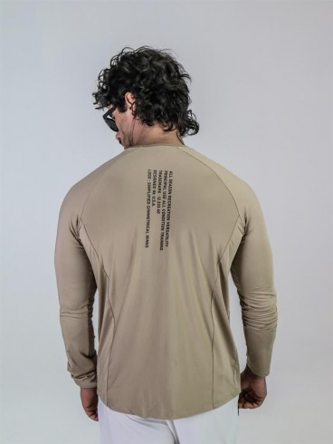 تيشرت مردانه مردانه آستين بلند پشت چاپ NIKE