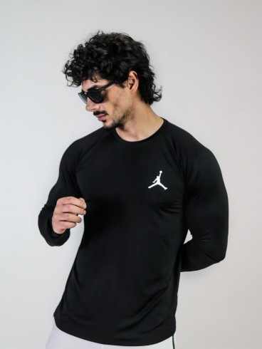 تيشرت مردانه مردانه آستين بلند پشت چاپ JORDAN