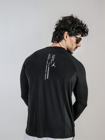 تيشرت مردانه مردانه آستين بلند پشت چاپ JORDAN
