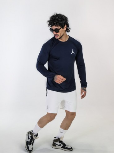 تيشرت مردانه مردانه آستين بلند پشت چاپ JORDAN