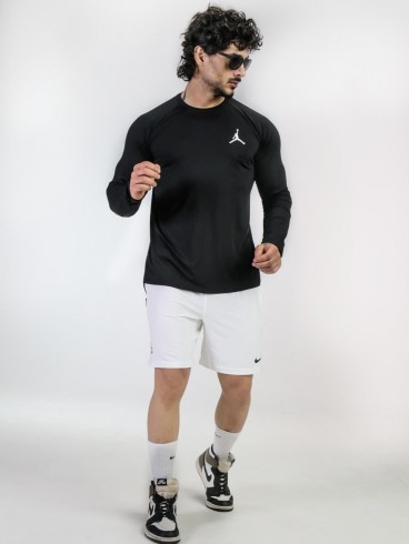 تيشرت مردانه مردانه آستين بلند پشت چاپ JORDAN