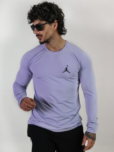 تيشرت مردانه مردانه آستين بلند پشت چاپ JORDAN