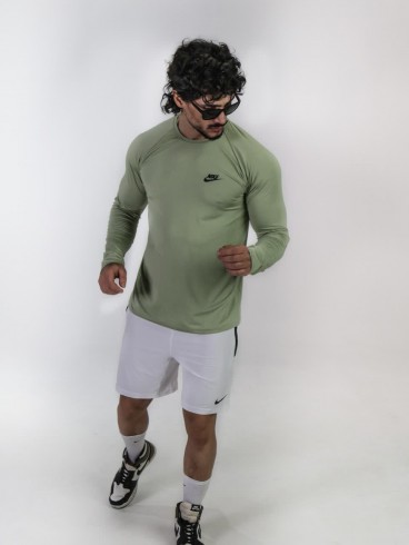 تيشرت مردانه مردانه آستين بلند پشت چاپ NIKE
