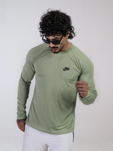 تيشرت مردانه مردانه آستين بلند پشت چاپ NIKE