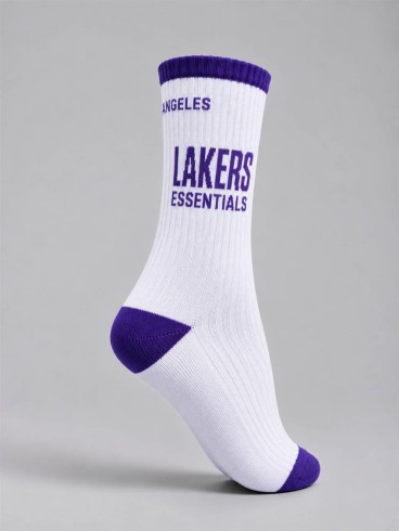 جوراب اسپرت ساق بلند ESSENTIALS LAKERS