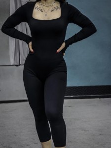 اورال ورزشي زنانه لگ يقه خشتي