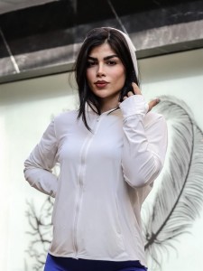 سوييشرت زنانه زنانه كلاهدار Rosa