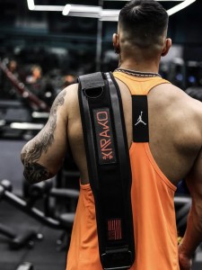 كمربند ورزشي لوازم ورزشي چسبي VIP KARAKO