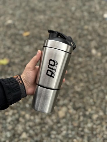 شيكر لوازم ورزشي فلزي دو تيكه PRO SPORT