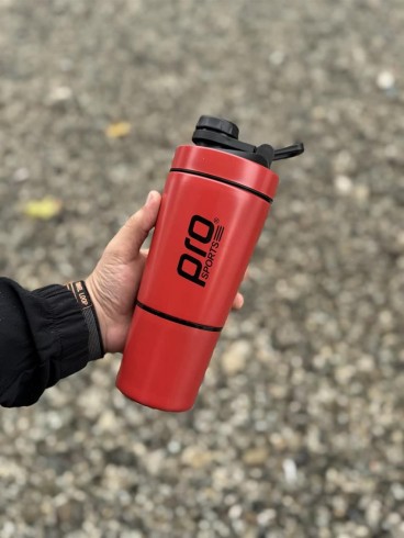 شيكر لوازم ورزشي فلزي دوتيكه درب پيچي PRO SPORT