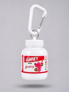 فانل پروتئين و جا قرصي لوازم ورزشي يك تكه PRO SUPPS white