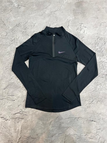 تيشرت زنانه زنانه آستين بلند نيم زيپ واتر NIKE