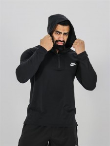 تيشرت مردانه مردانه آستين بلند نيم زيپ 232005 NIKE