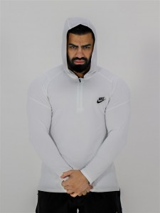 تيشرت مردانه مردانه آستين بلند نيم زيپ 232005 NIKE