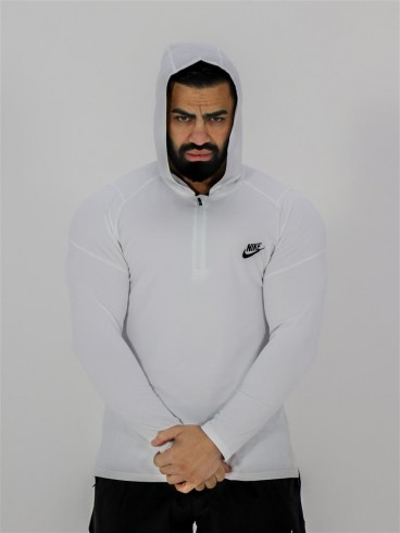 تيشرت مردانه مردانه آستين بلند نيم زيپ 232005 NIKE