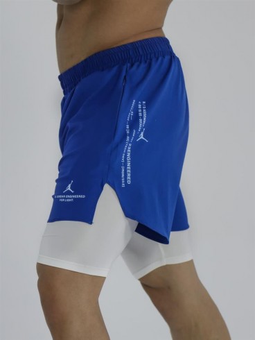 شلوارك كشاله دار مردانه مردانه آيرو زيپدار JORDAN