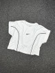 كراپ ورزشي زنانه استين كوتاه پاكتي NIKE