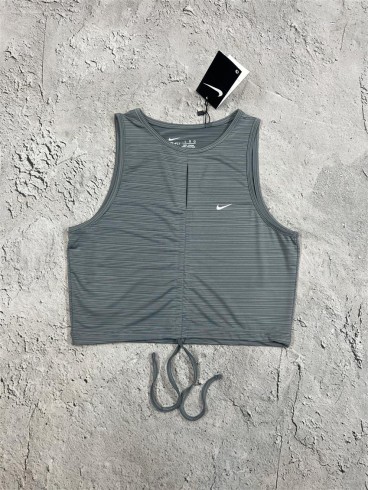 كراپ ورزشي زنانه جلو گتردار NIKE