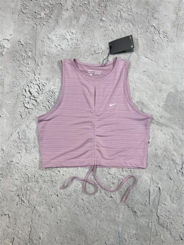 كراپ ورزشي زنانه جلو گتردار NIKE