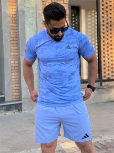 تيشرت مردانه مردانه آستين كوتاه چريكي ADIDAS