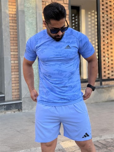 تيشرت مردانه مردانه آستين كوتاه چريكي ADIDAS