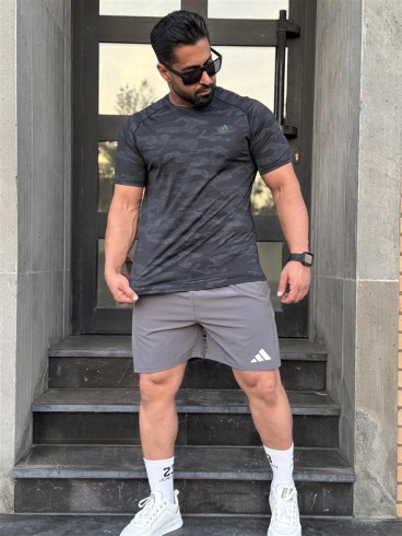 تيشرت مردانه مردانه آستين كوتاه چريكي ADIDAS