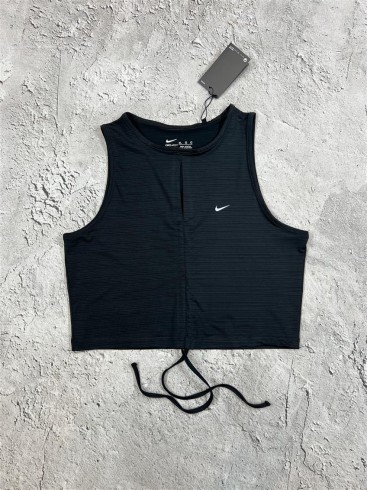 كراپ ورزشي زنانه جلو گتردار NIKE