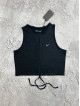 كراپ ورزشي زنانه جلو گتردار NIKE