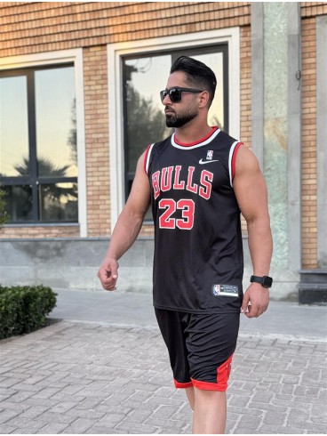 ست ورزشي مردانه مردانه بسكتبالي BULLS 23