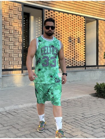 ست ورزشي مردانه مردانه بسكتبالي 33 CELTICS