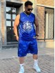 ست ورزشي مردانه مردانه بسكتبالي Golden State 30