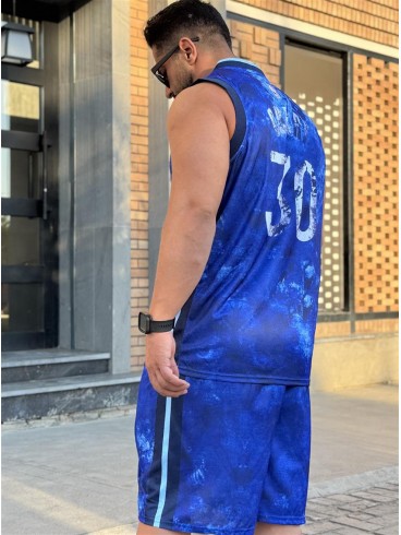 ست ورزشي مردانه مردانه بسكتبالي Golden State 30