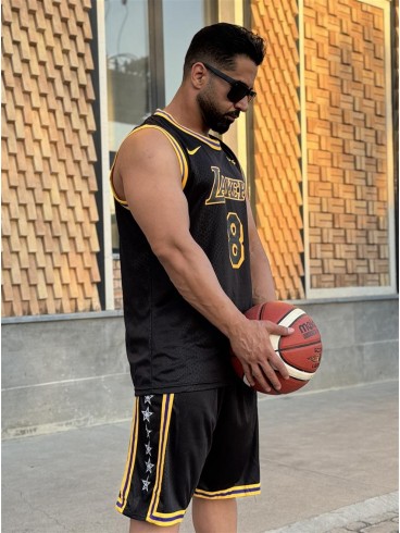 ست ورزشي مردانه مردانه بسكتبالي 8-24 LAKERS