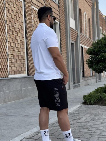 تيشرت مردانه مردانه آستين كوتاه يقه دار 6688 NIKE