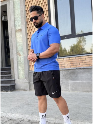 تيشرت مردانه مردانه آستين كوتاه يقه دار 6688 NIKE