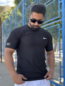 تيشرت مردانه مردانه آستين كوتاه استرايپ NIKE