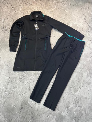 ست ورزشي زنانه زنانه مانتو و اسلش NIKE
