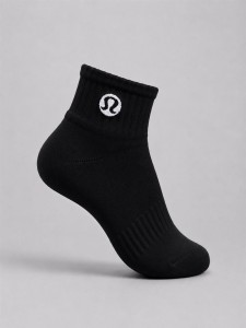 جوراب اسپرت نيم ساق گلدوزي Lululemon