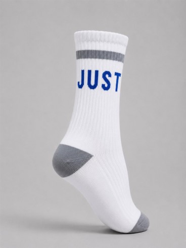 جوراب اسپرت ساق بلند just do it خط دار